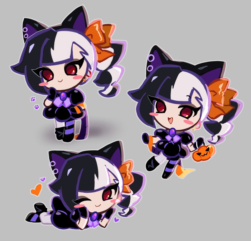 currant cream cookie (cookie run and 1 more) drawn by gimt5n