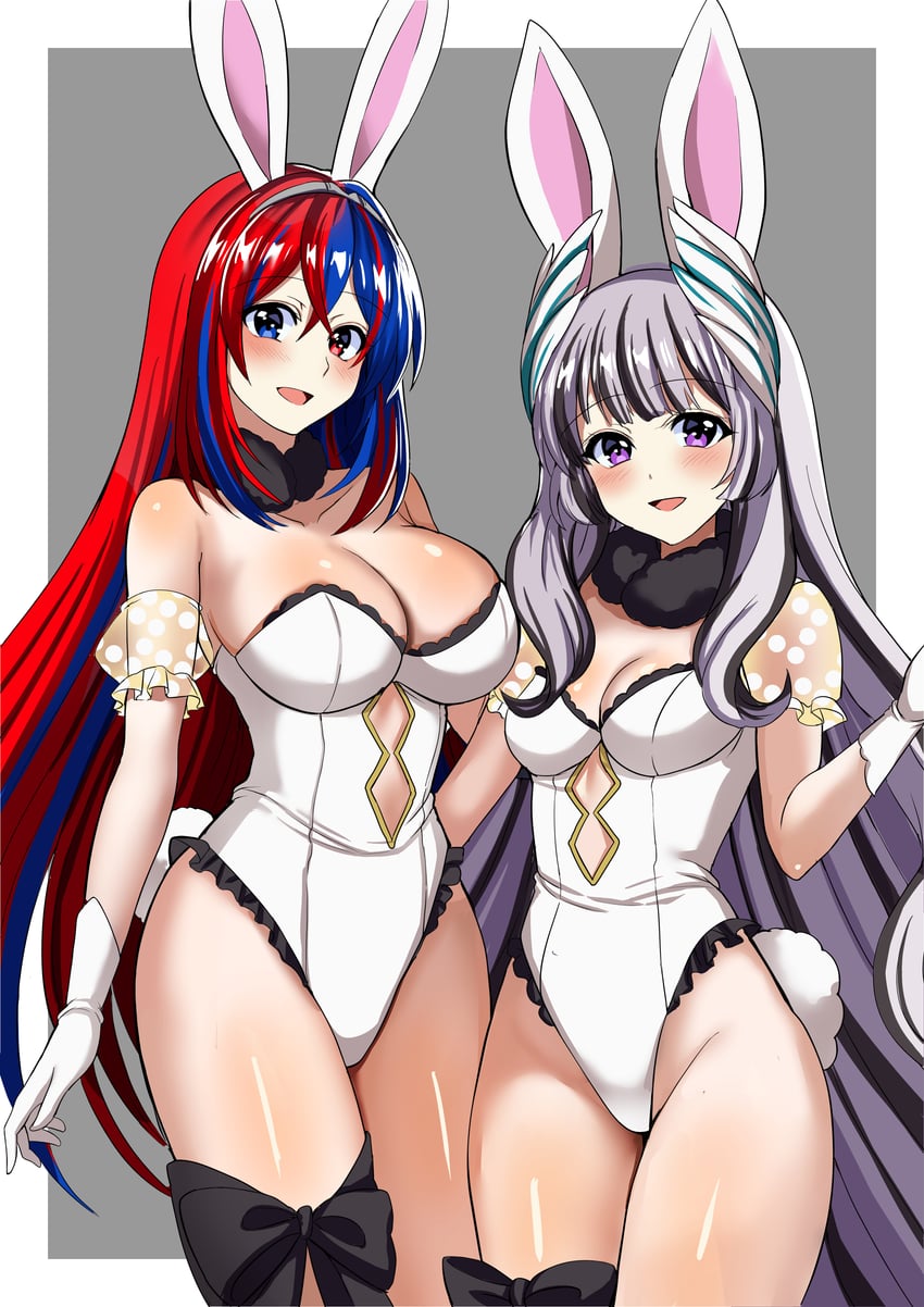 female alear and veyle (fire emblem and 1 more) drawn by tara_(szzj7733)