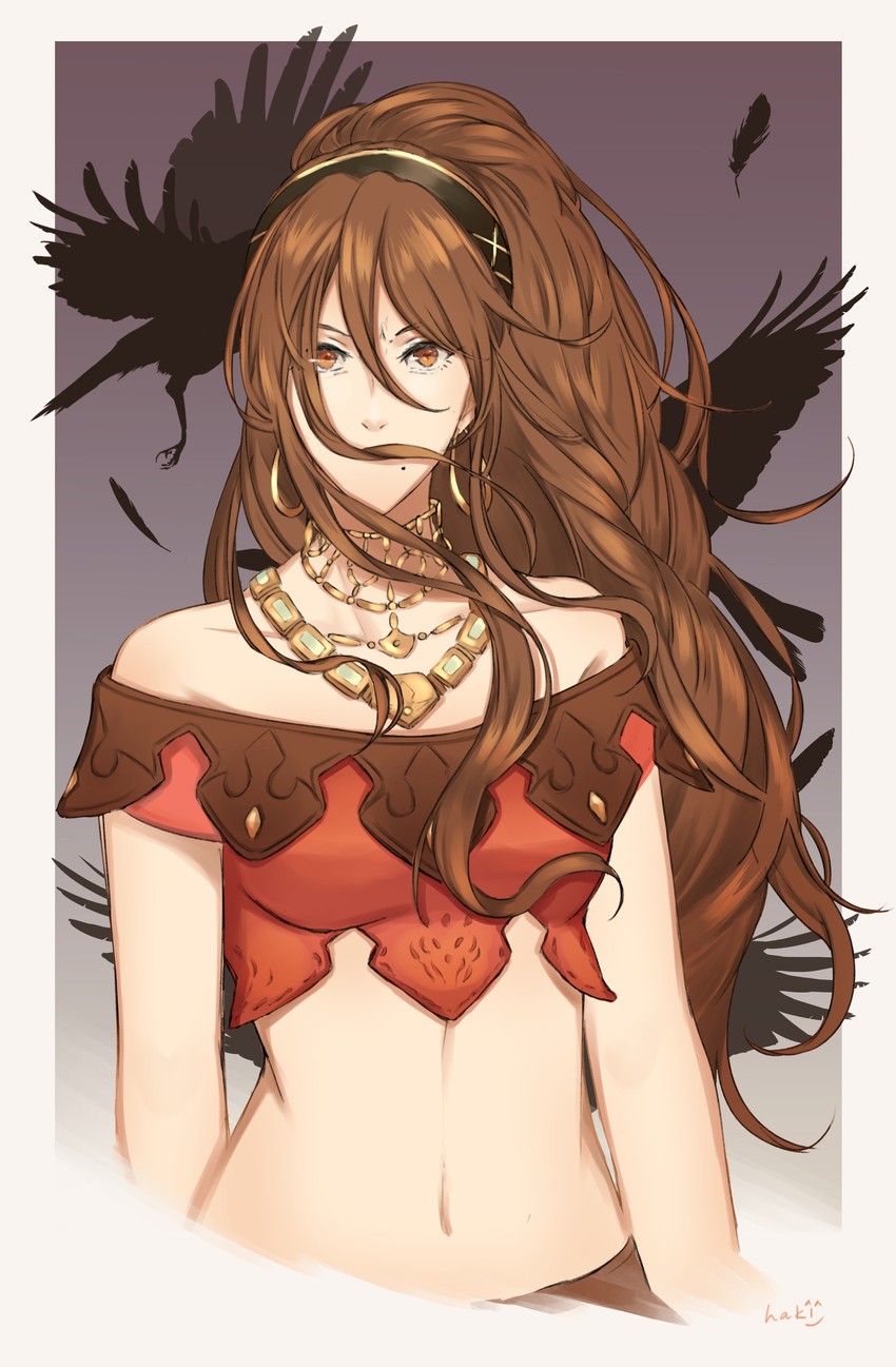 primrose azelhart (octopath traveler and 1 more) drawn by hakirino
