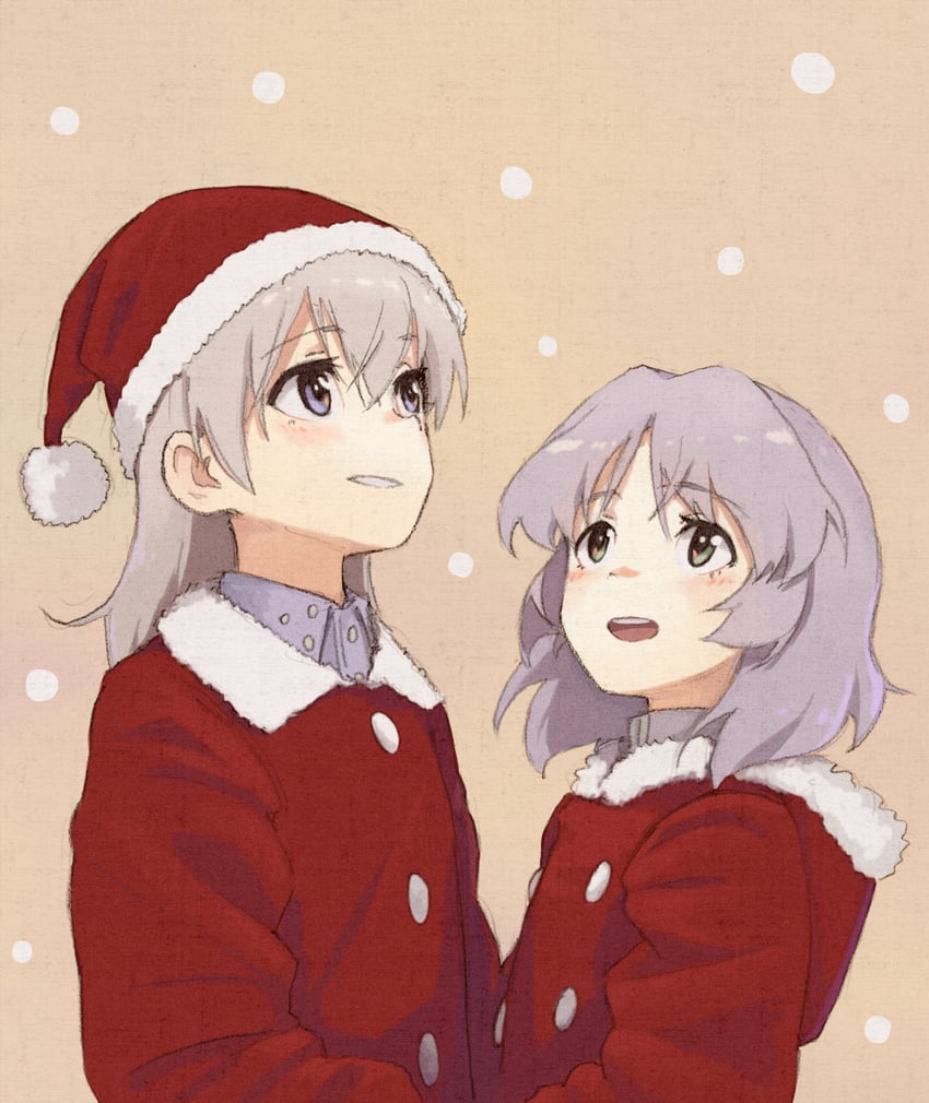 sanya v. litvyak and eila ilmatar juutilainen (world witches series and 1 more) drawn by shiratama_(hockey)