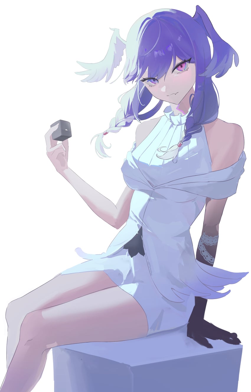 selen tatsuki (nijisanji and 1 more) drawn by guriddopitto