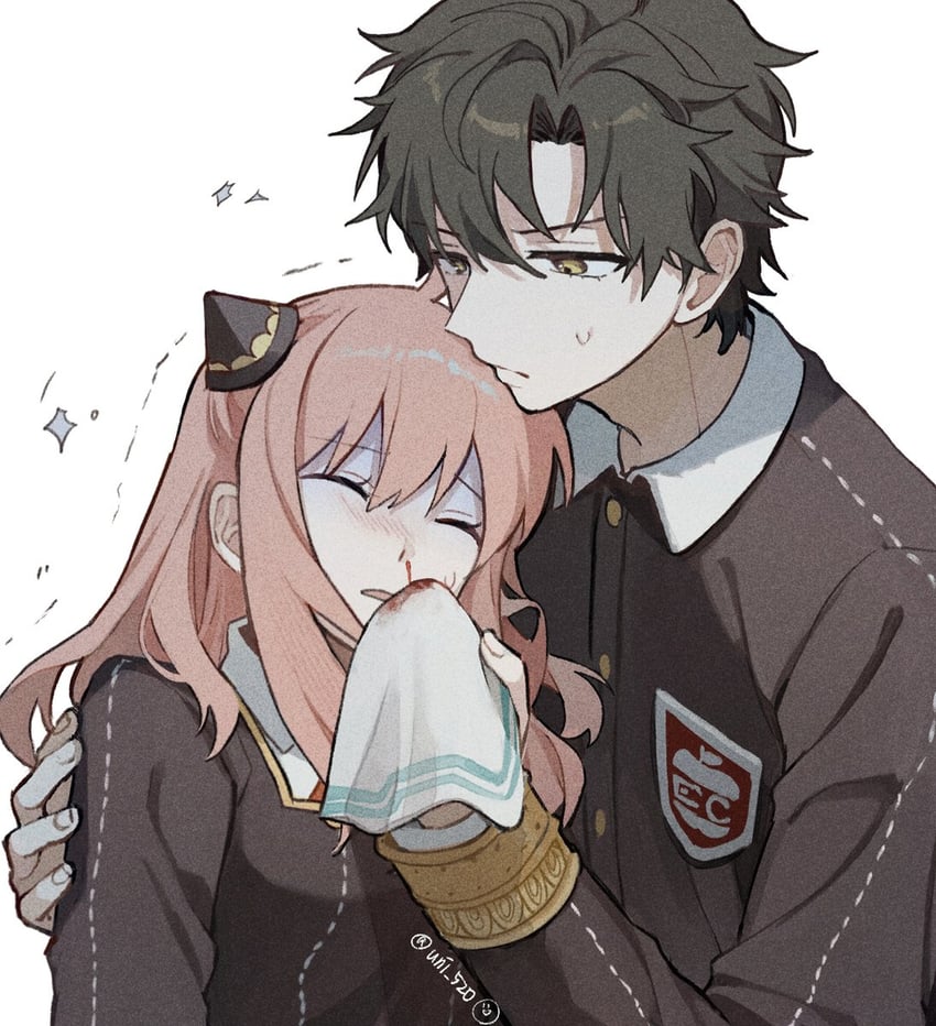 anya and damian desmond (spy x family) drawn by dango_(uni_520) Danbooru
