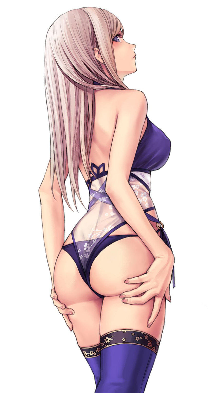 miyamoto musashi (fate and 1 more) drawn by applekun