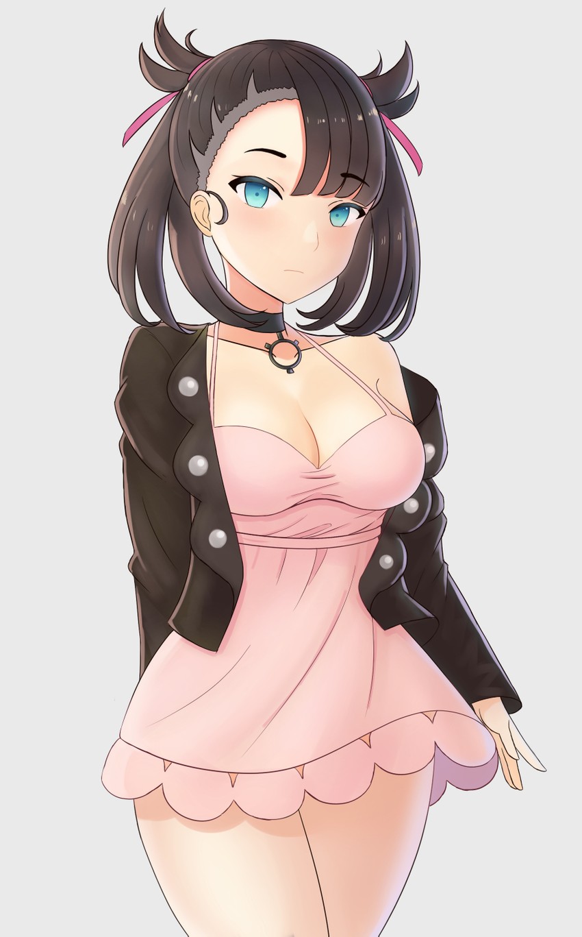 marnie (pokemon and 1 more) drawn by snow_dusk