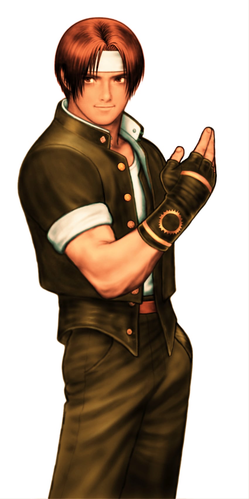 kusanagi kyou (the king of fighters and 1 more) drawn by mori_toshiaki