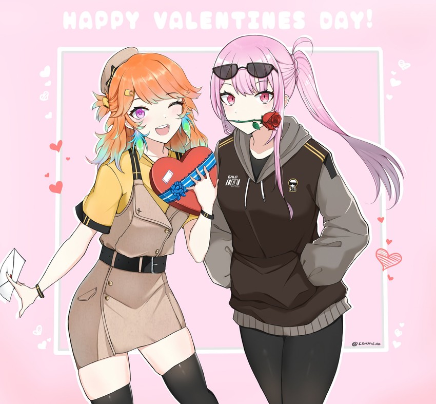 mori calliope and takanashi kiara (hololive and 1 more) drawn by lendivere
