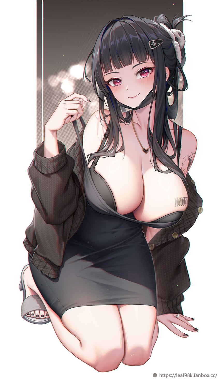 d (goddess of victory: nikke) drawn by hayate_(leaf98k)