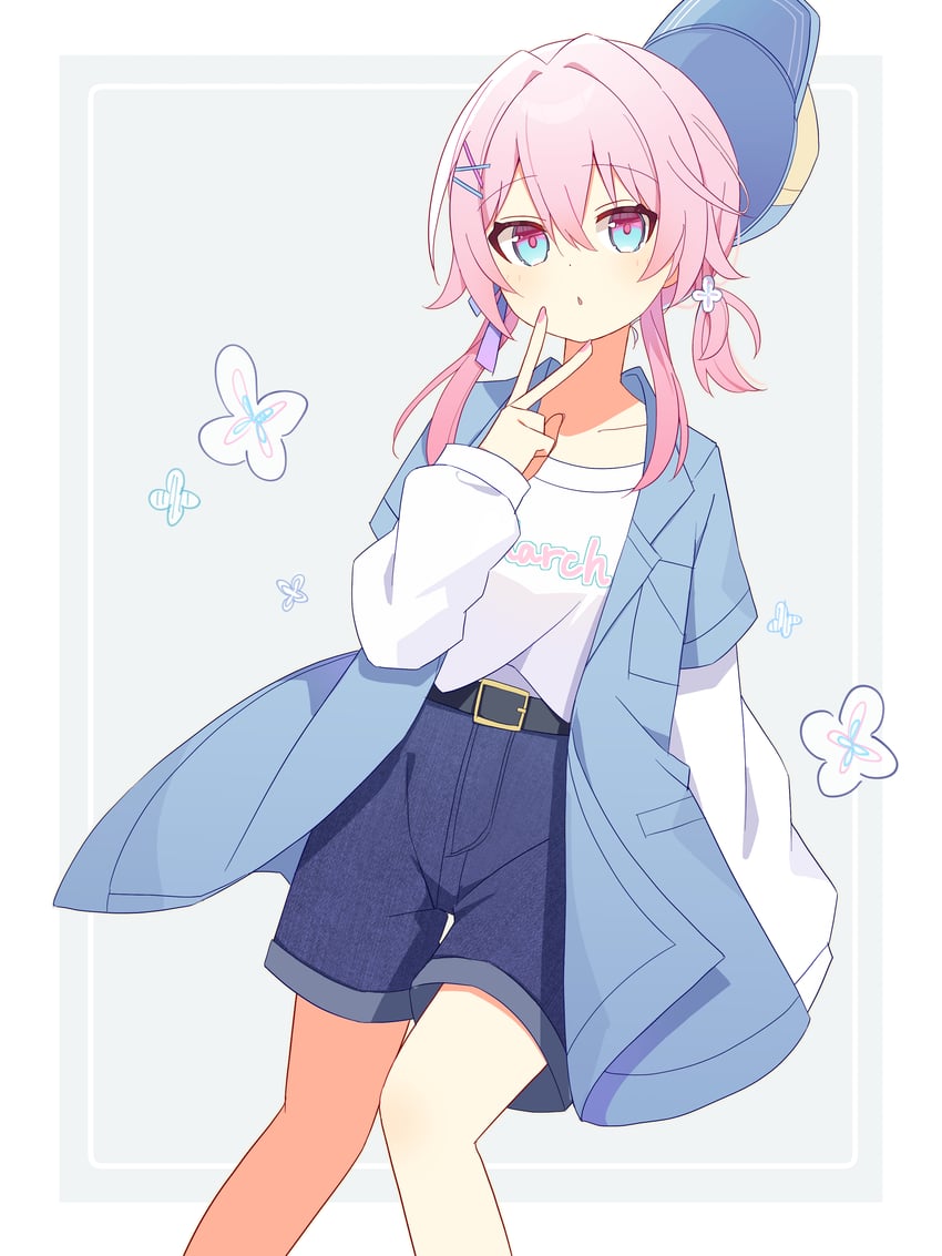 march 7th (honkai and 1 more) drawn by uwasewau