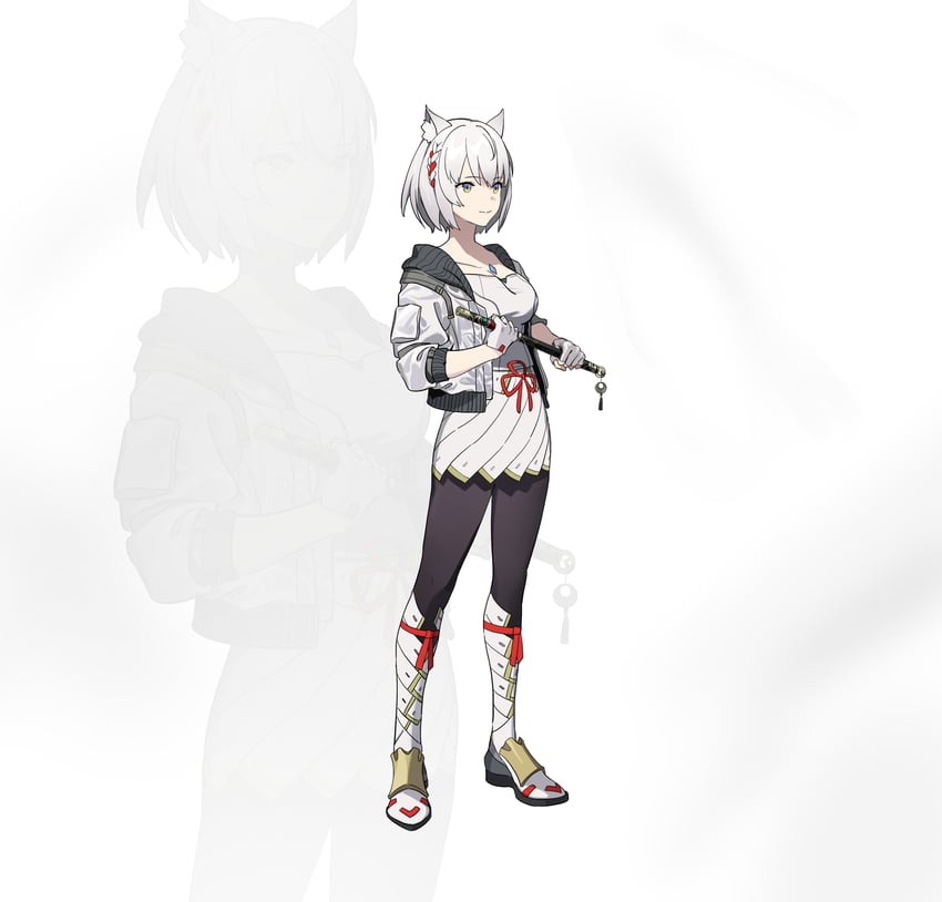 mio (xenoblade chronicles and 1 more) drawn by kazo_(kidokazo)