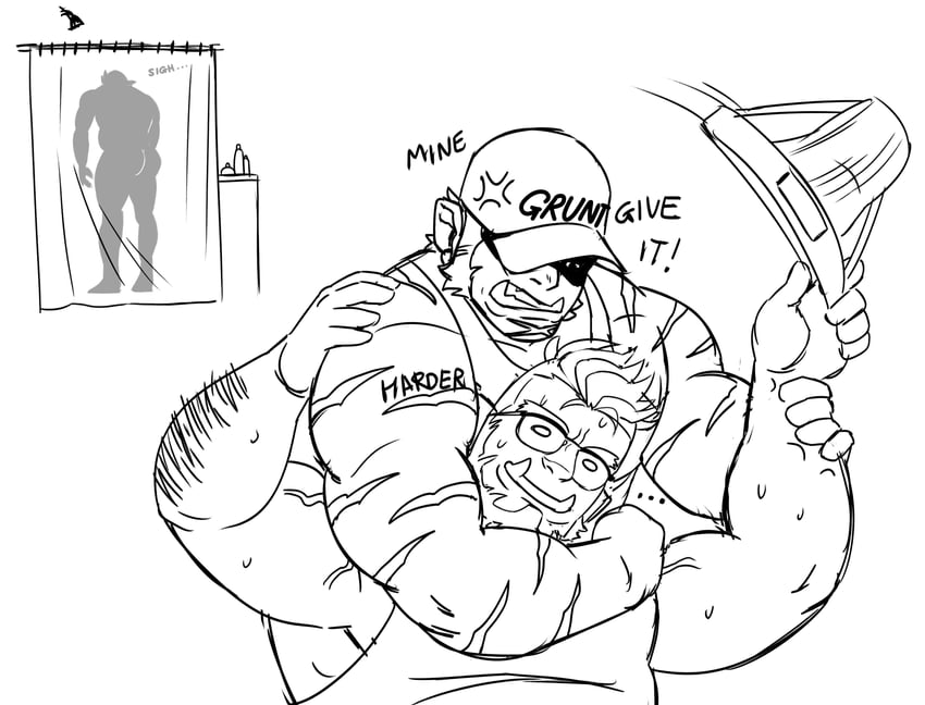 rhys, zorg, and grunt (original) drawn by onlytusks