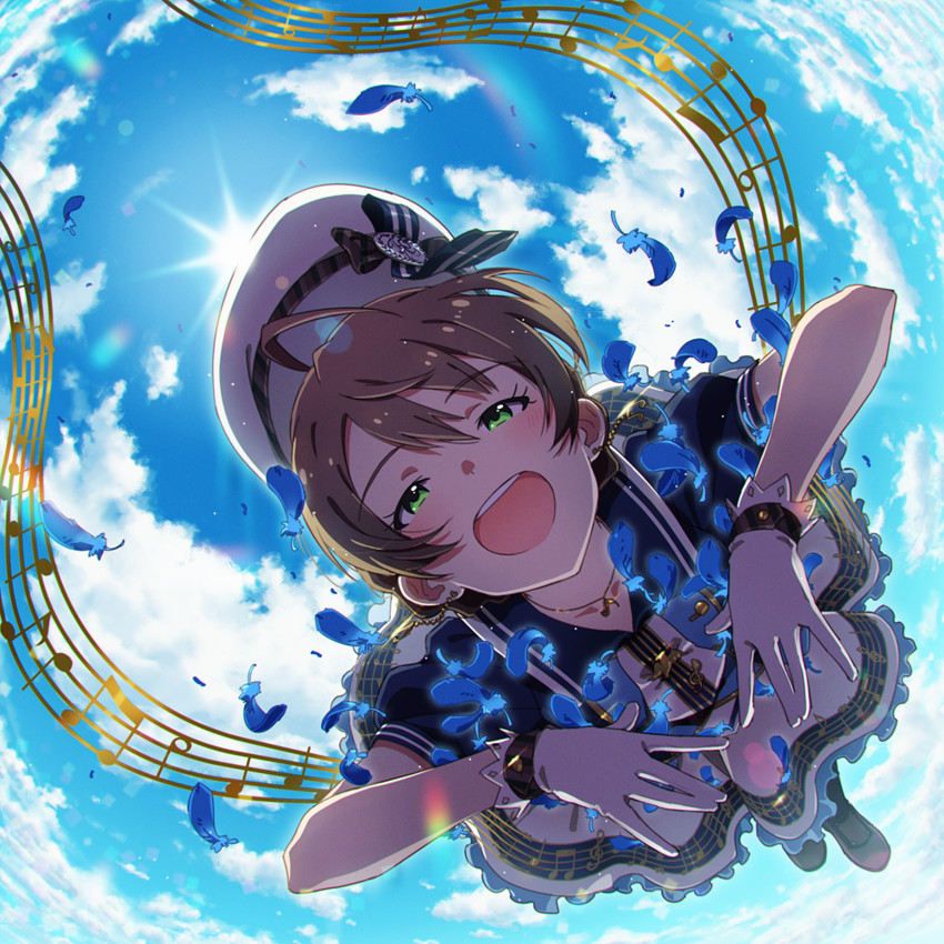 sakuramori kaori (idolmaster and 2 more) drawn by mishio