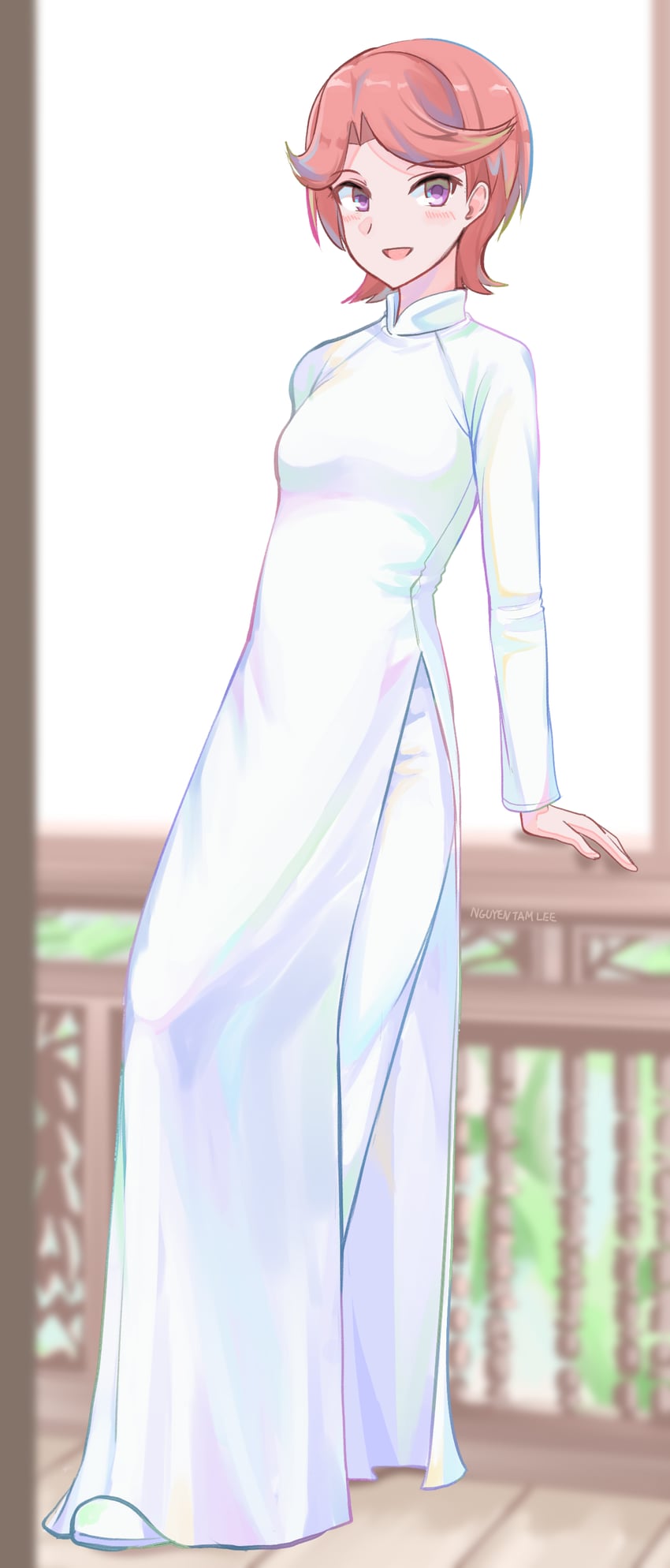 isurugi futaba (shoujo kageki revue starlight) drawn by nguyen_tam_lee