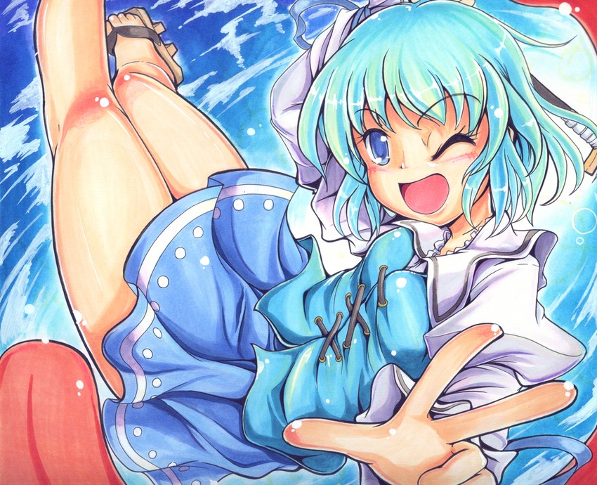 tatara kogasa (touhou) drawn by ichirino_minagi