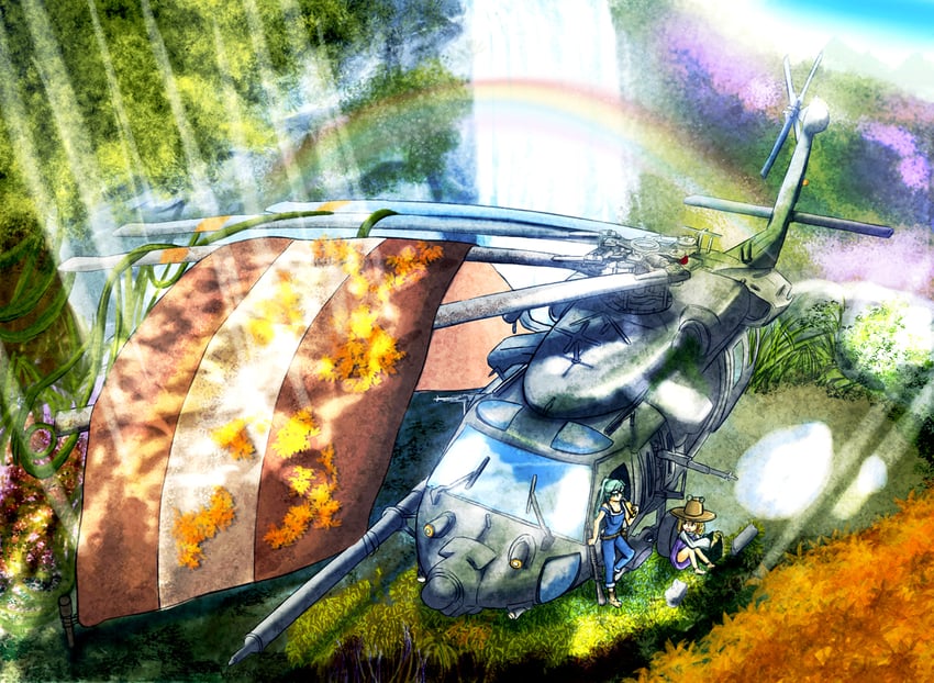 kochiya sanae and moriya suwako (touhou) drawn by yu_zhong