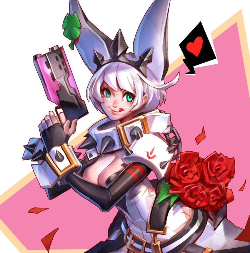 elphelt valentine (guilty gear and 1 more) drawn by reagan_long