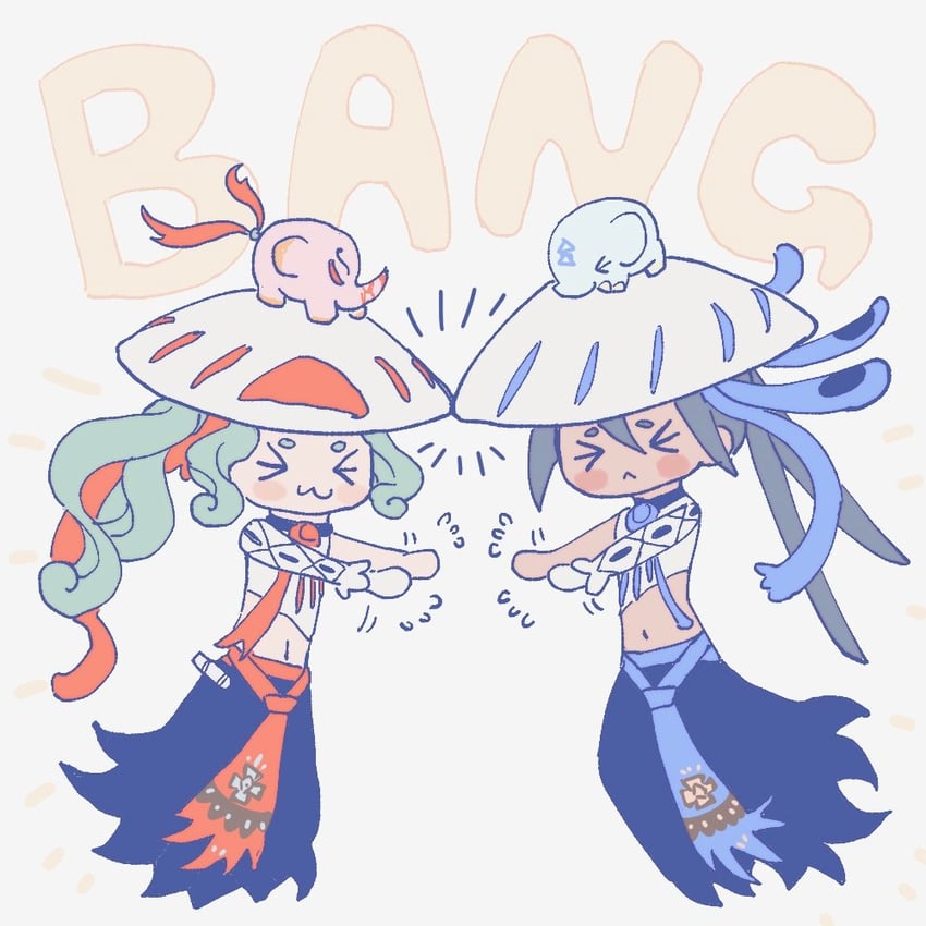 trung trac and trung nhi (fate and 1 more) drawn by foxylia316