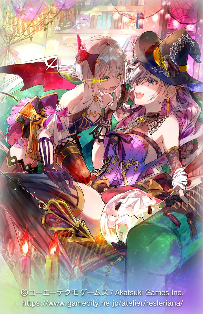 plachta and valeria (atelier and 2 more) drawn by karanagare