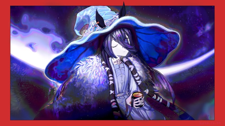 manhattan cafe and ranni the witch (umamusume and 1 more) drawn by vimpcylin