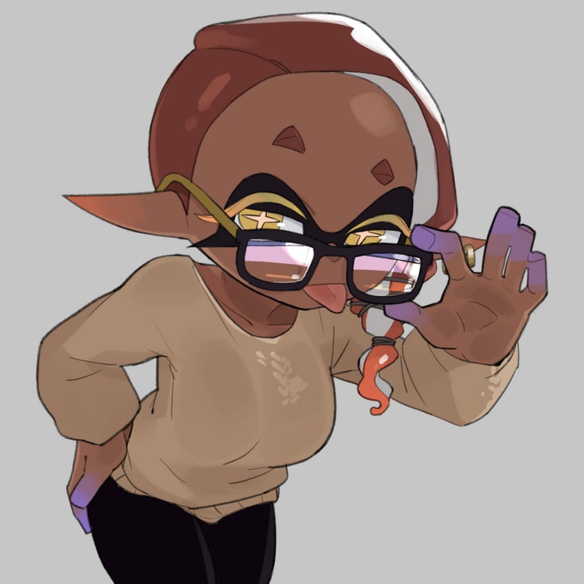 frye (splatoon and 1 more) drawn by orly_custer