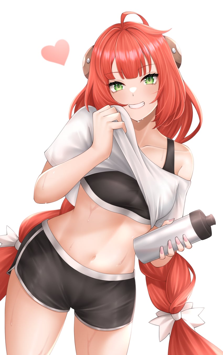 ukinami yuzuha (zenless zone zero) drawn by popcornflakes