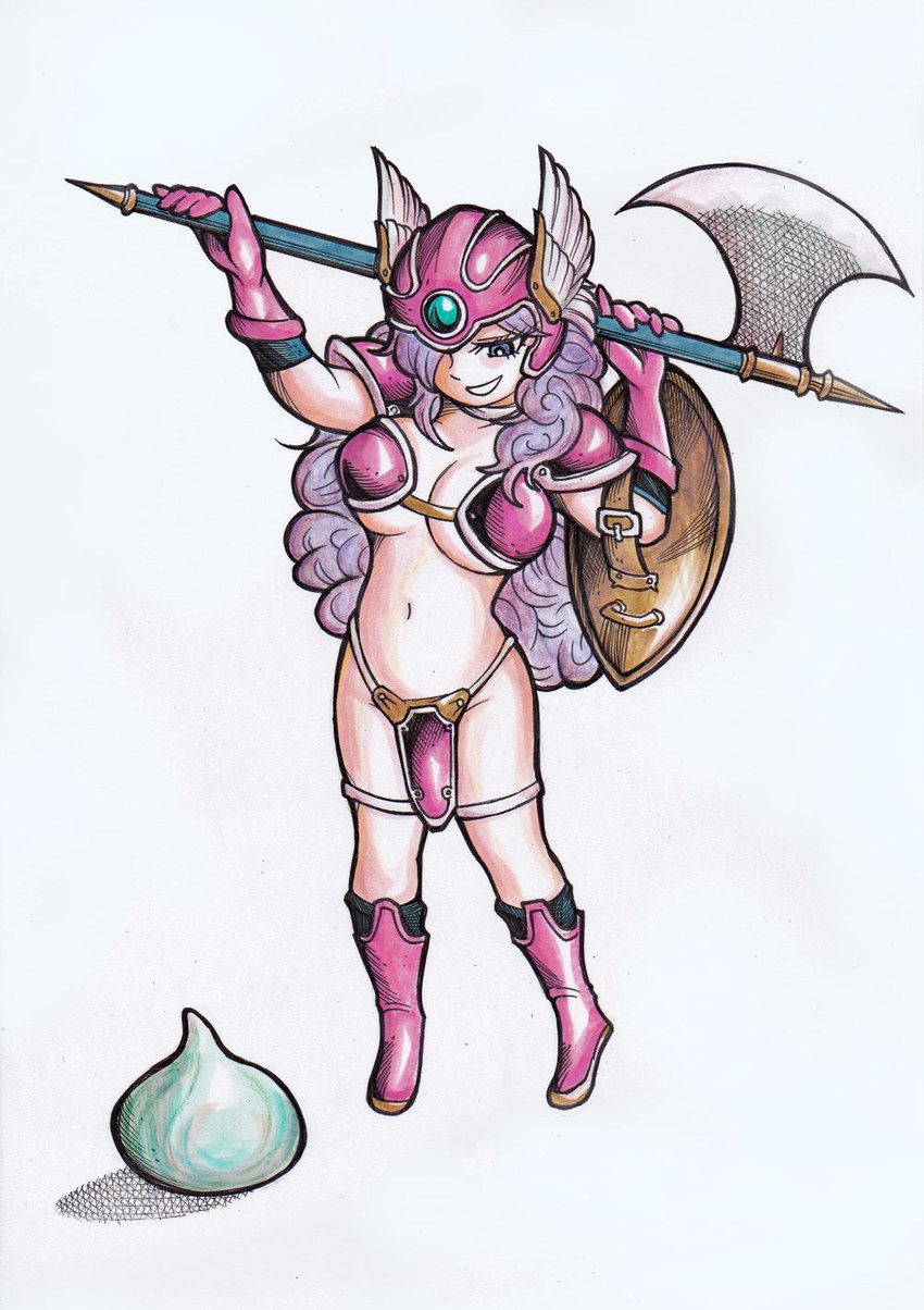 warrior (dragon quest and 1 more) drawn by norita_(6110885)