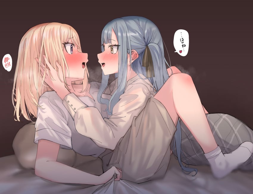 togawa sakiko and misumi uika (bang dream! and 1 more) drawn by extreme_yuri_buta