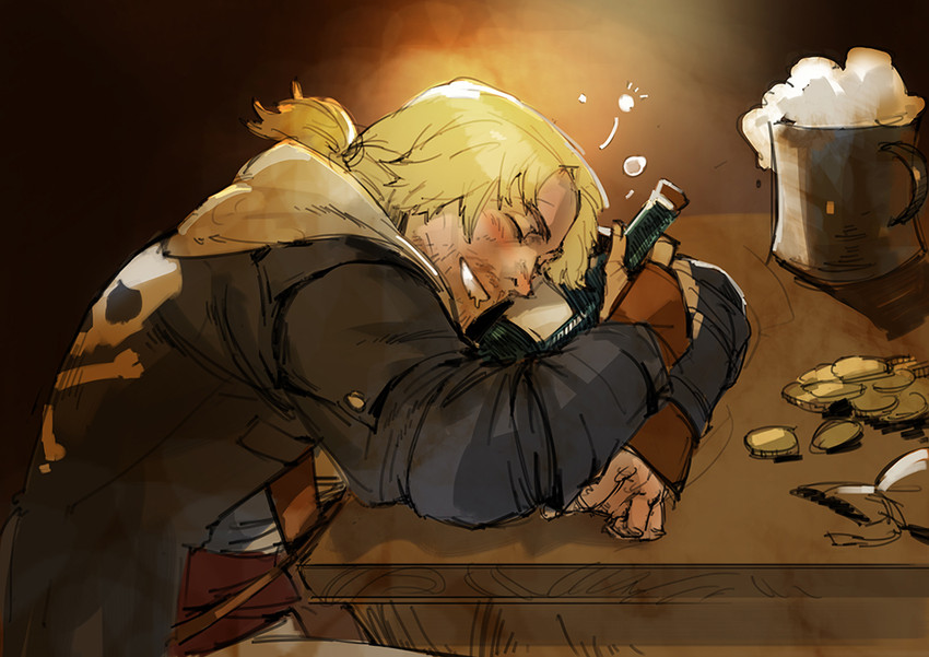 edward kenway (assassin's creed and 1 more) drawn by narrator_(nobody)