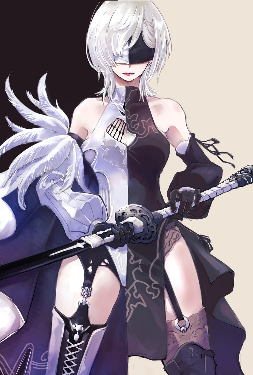 10h (nier and 1 more) drawn by nutori_manga