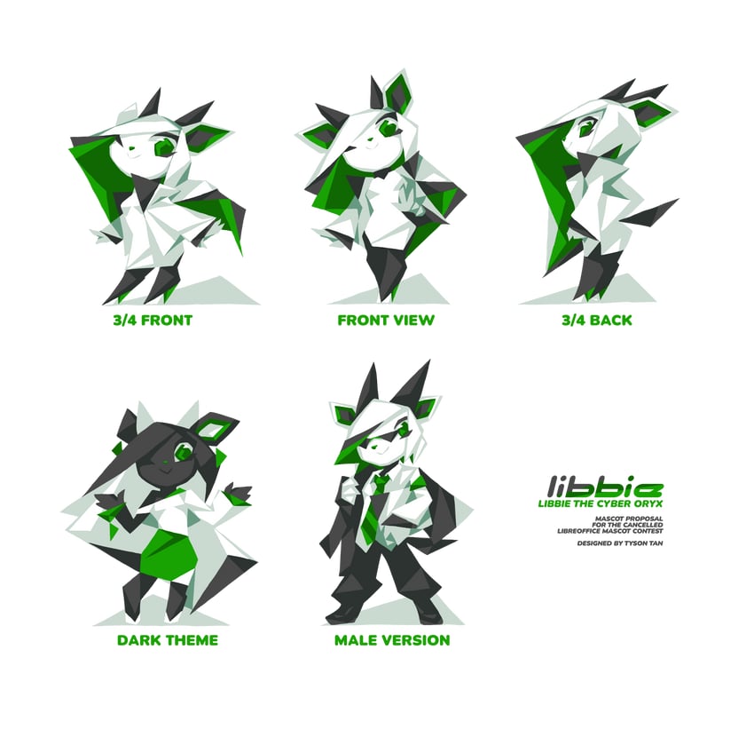 libbie the spirit oryx (original and 1 more) drawn by tyson_tan