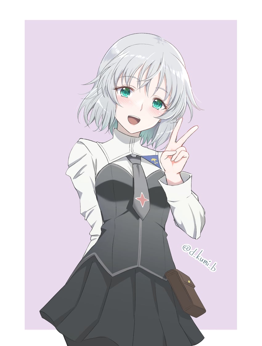 sanya v. litvyak (world witches series and 1 more) drawn by kumi_cure