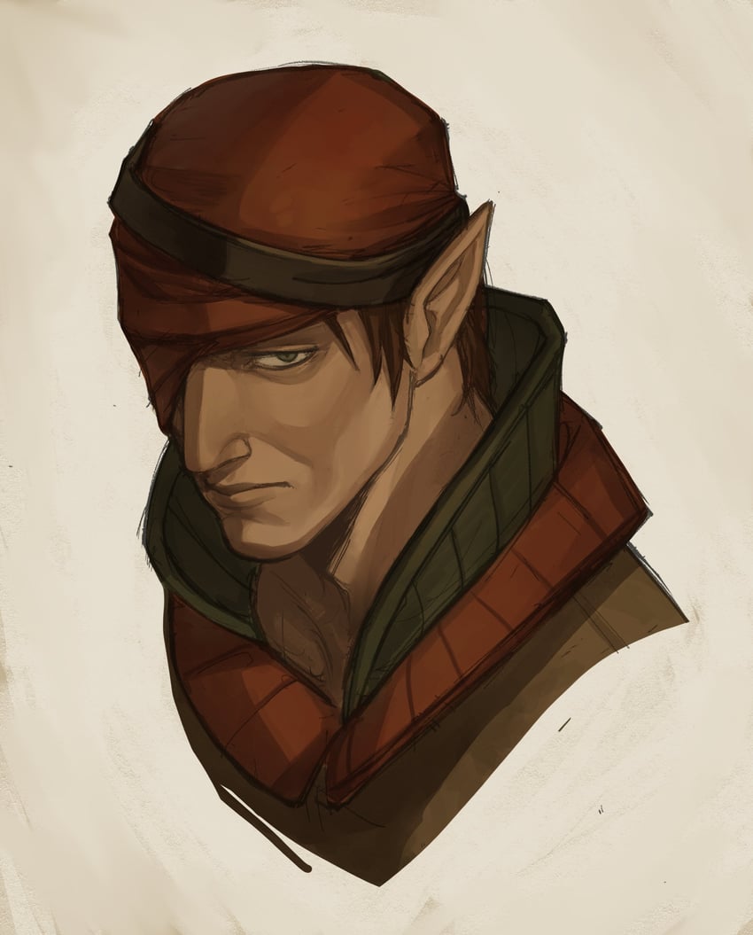 iorveth (the witcher and 1 more) drawn by vetamora