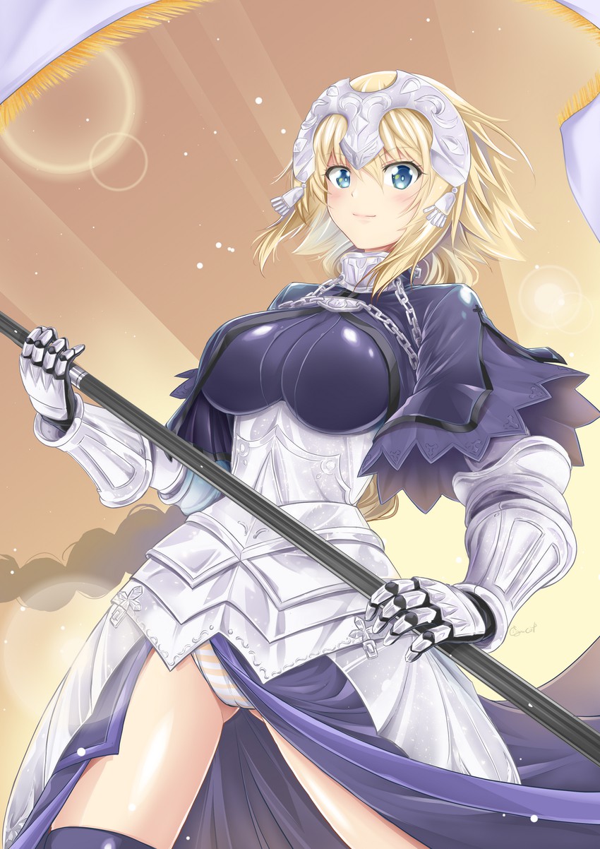 jeanne d'arc (fate and 1 more) drawn by cigar_cat