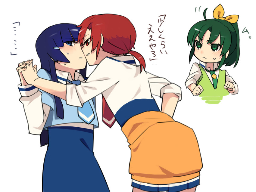 midorikawa nao, aoki reika, and hino akane (precure and 1 more) drawn by yomosaka