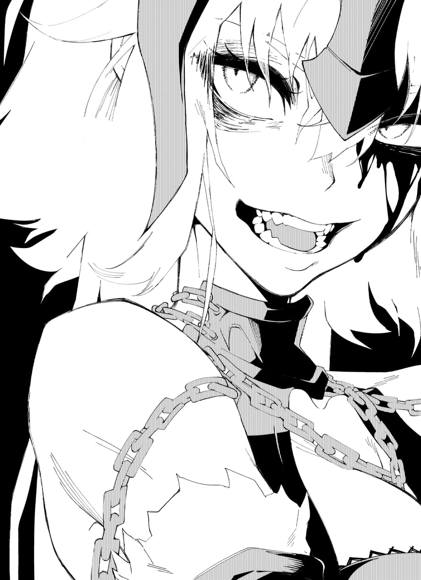 jeanne d'arc alter (fate and 1 more) drawn by kidmukuro