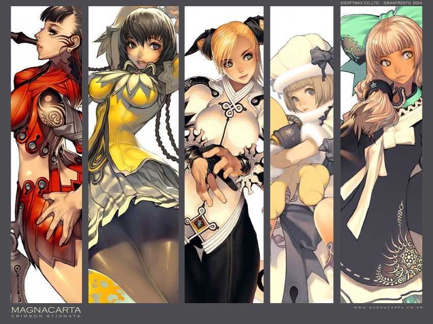 reith, justina born, eonis milan, rianna, and maya (magna carta and 1 more) drawn by kim_hyung_tae