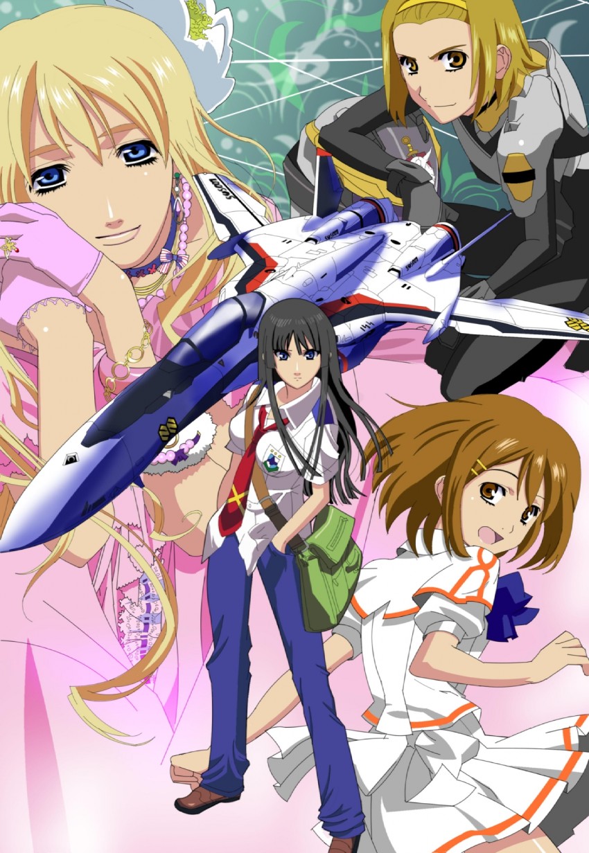 akiyama mio, hirasawa yui, tainaka ritsu, kotobuki tsumugi, sheryl nome, and 4 more (k-on! and 2 more) drawn by neshougatsu
