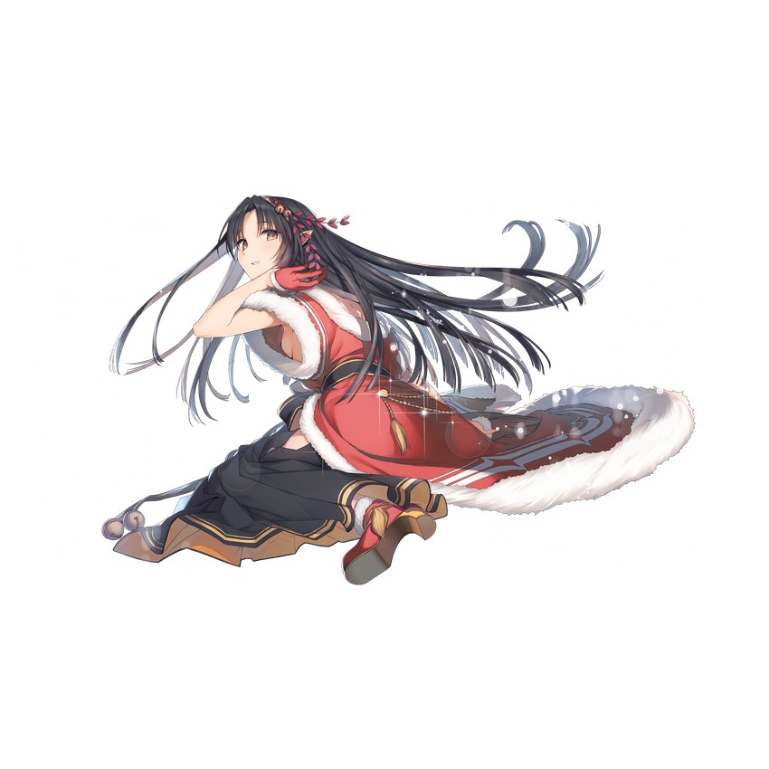 kashiwagi chizuru (utawarerumono and 2 more) drawn by kawata_hisashi