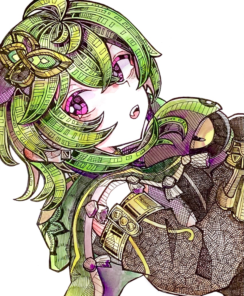 collei and cuilein-anbar (genshin impact) drawn by setsu_o_o