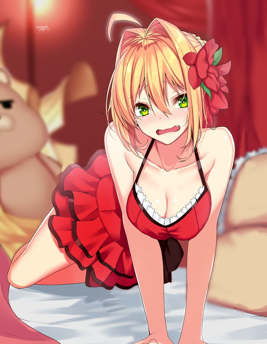 nero claudius and orion (fate and 2 more) drawn by nebusoku