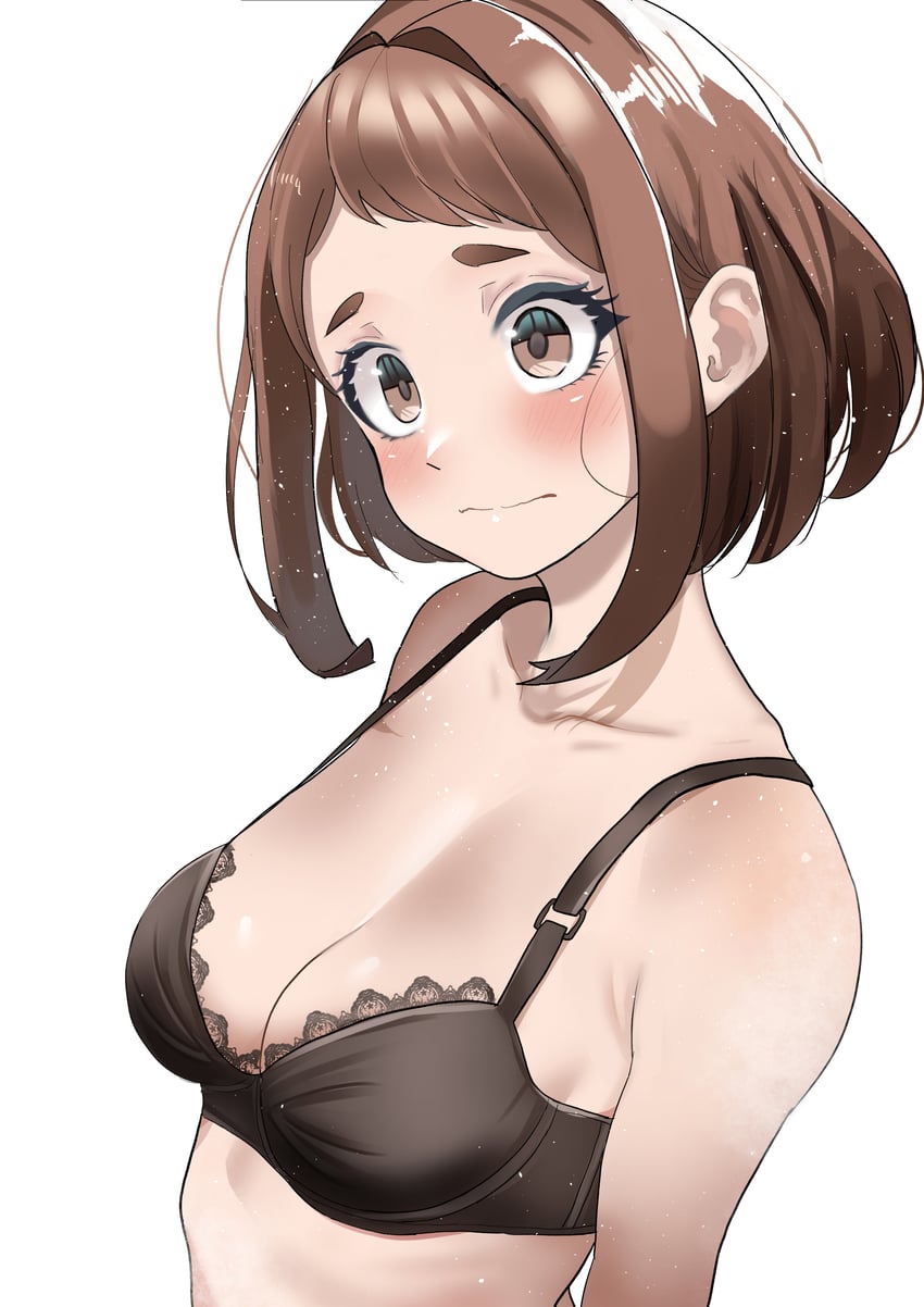 uraraka ochaco (boku no hero academia) drawn by zd_(pixiv6210083)