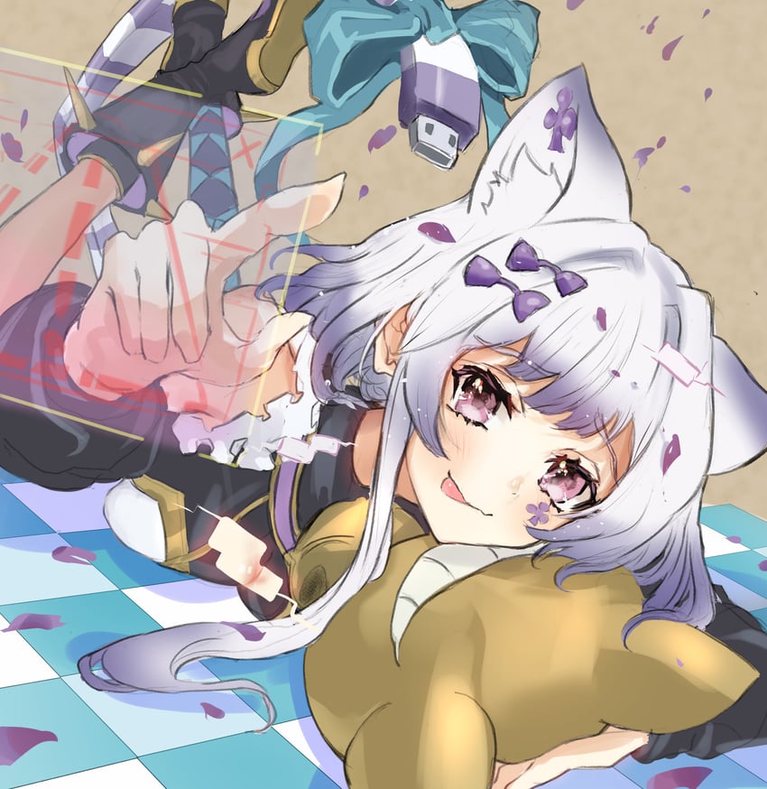 maliss <p> chessy cat (yu-gi-oh!) drawn by noppe