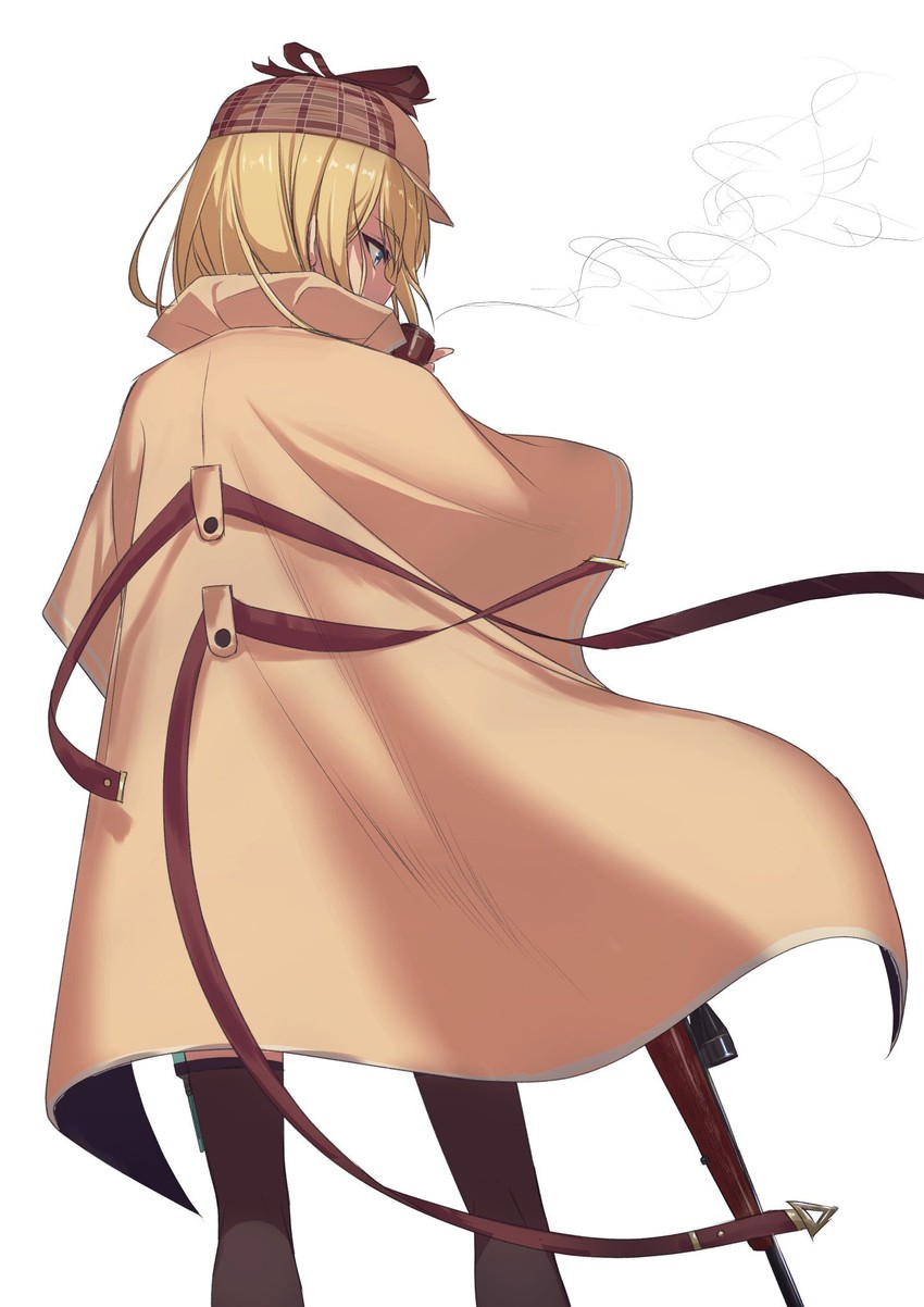 watson amelia (hololive and 1 more) drawn by weizen