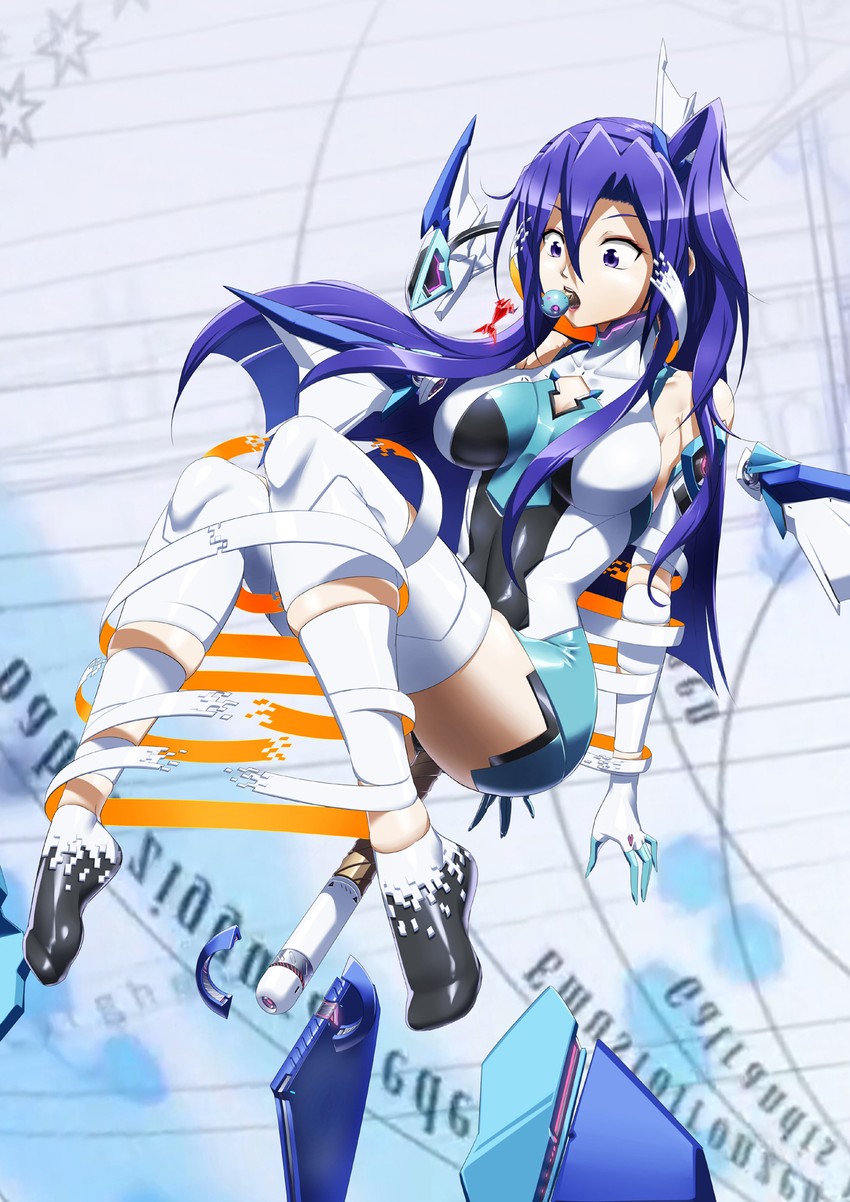 kazanari tsubasa (senki zesshou symphogear) drawn by bzs_(kage_no_shinobu)