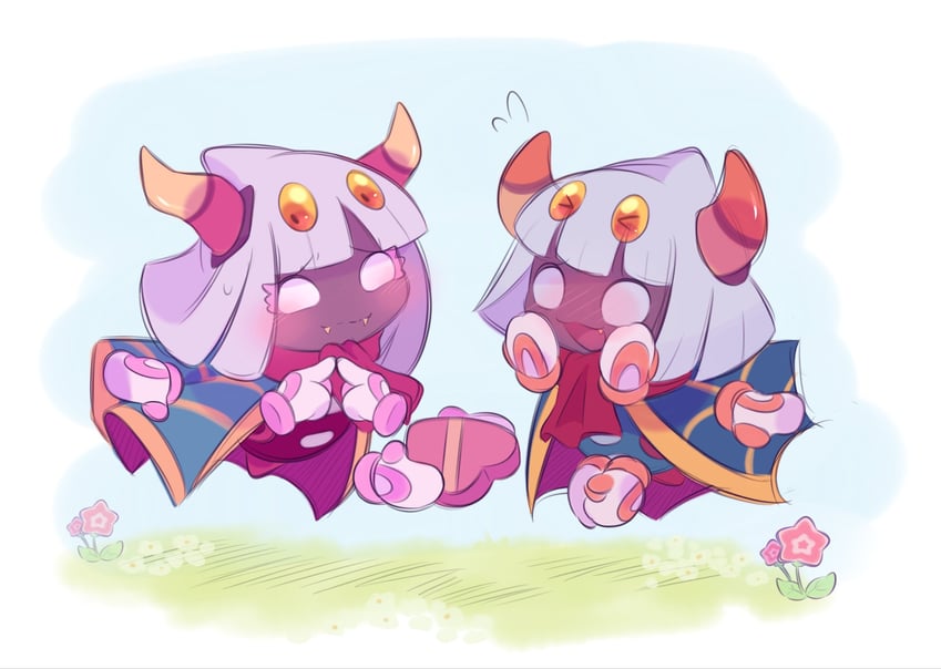 taranza, queen sectonia, and old friend (kirby and 1 more) drawn by fafameow