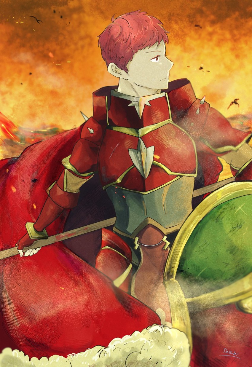 lukas (fire emblem and 2 more) drawn by sasaki_(dkenpisss)