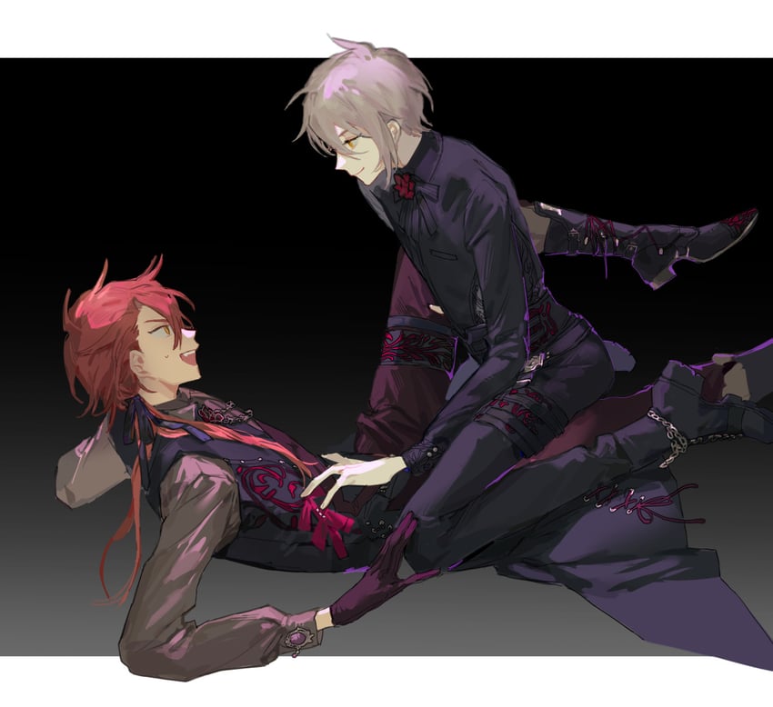 owen and cain knightley (mahoutsukai no yakusoku) drawn by qyzhiaiyisheng