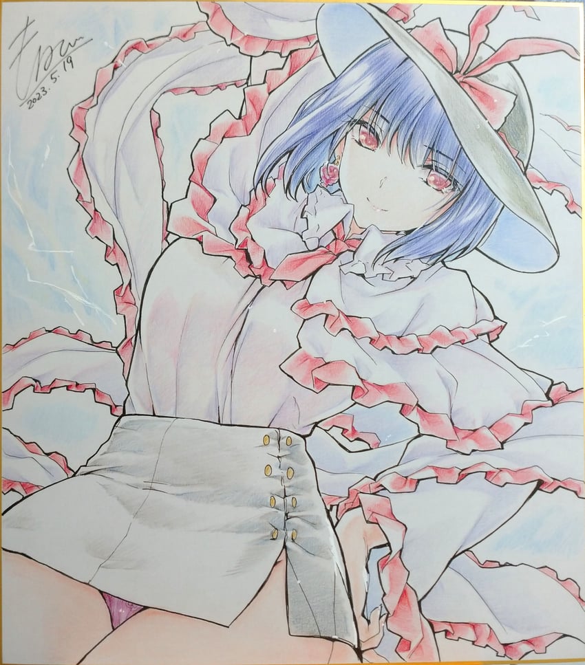nagae iku (touhou) drawn by monety