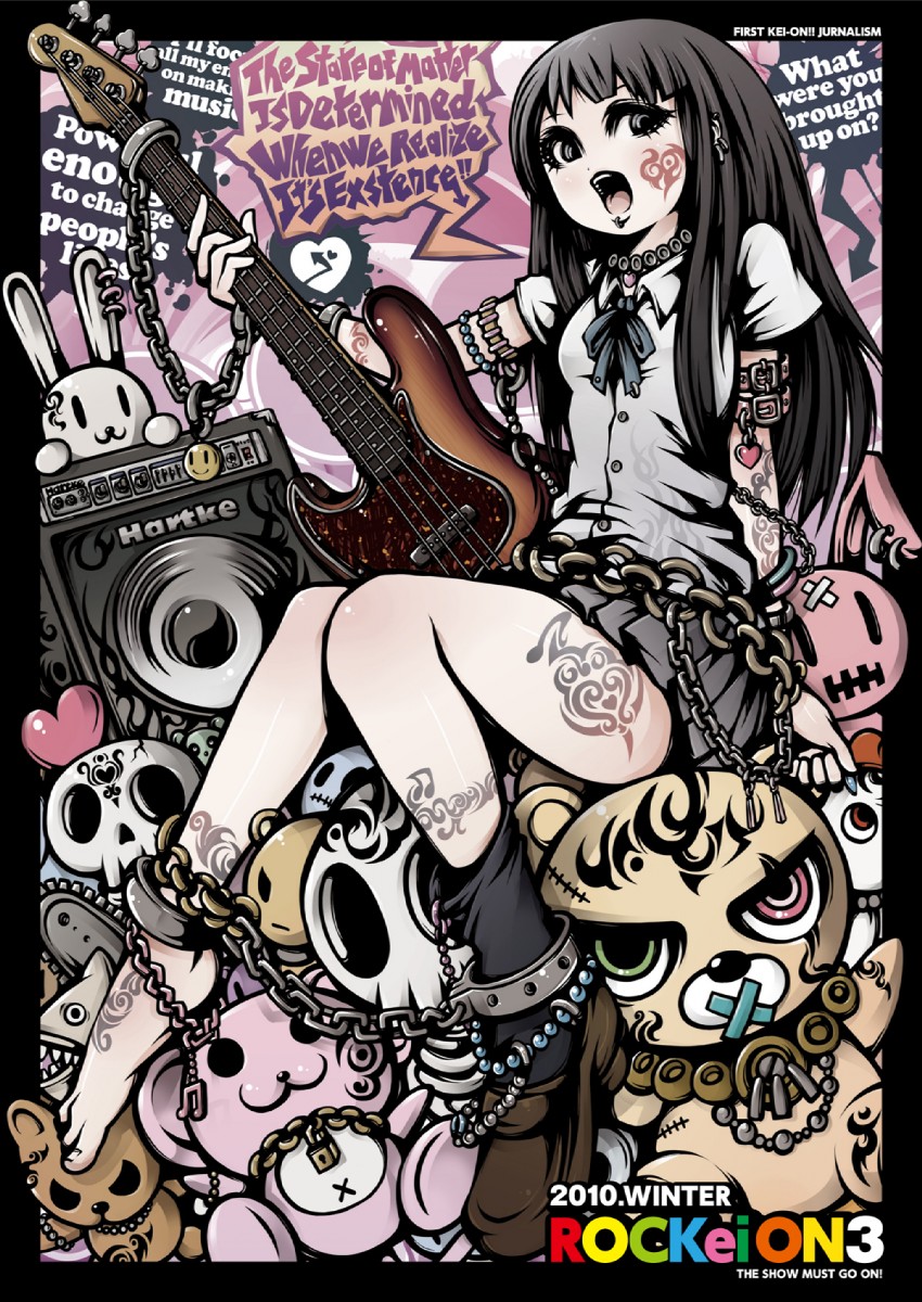akiyama mio (k-on!) drawn by project.c.k.