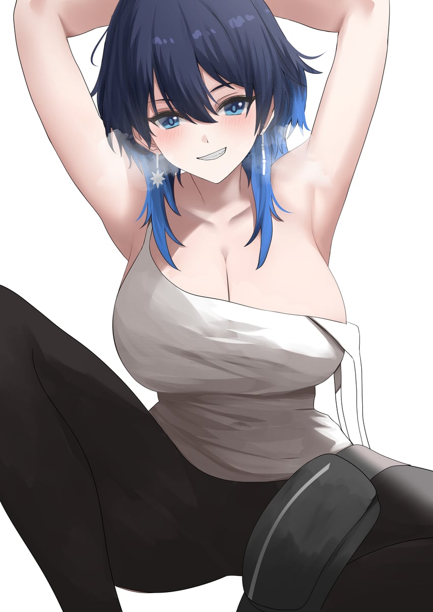 ouro kronii (hololive and 1 more) drawn by si_farid