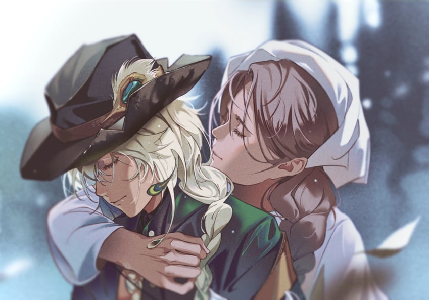 argus and kayla (reverse:1999 and 1 more) drawn by luojia_ying